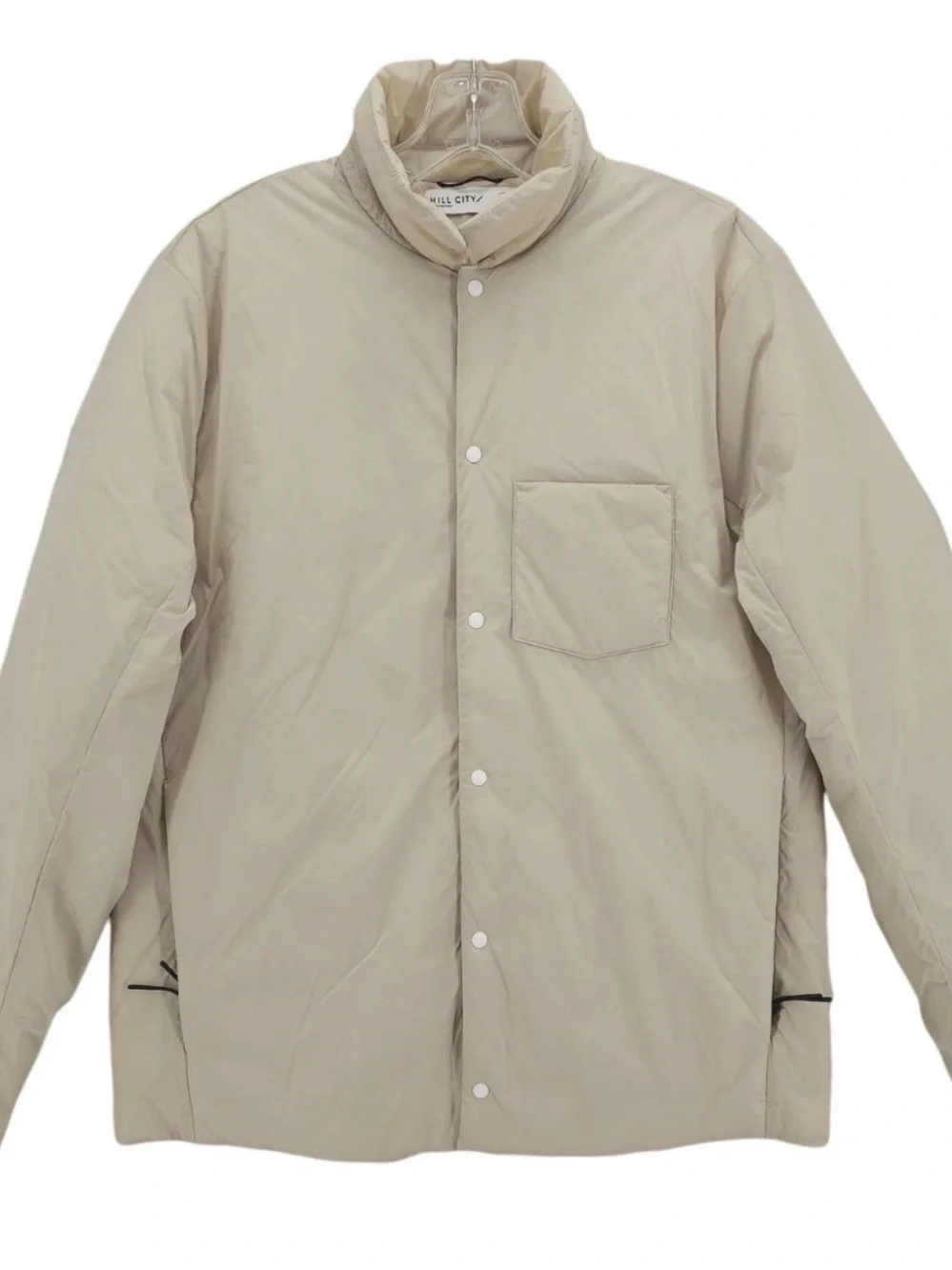 Hill City Thermal Light Shirt Jacket, Color Sand Beige Stone, Men’s Large